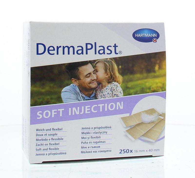 Dermaplast Injectiepleisters Sensitive 4 x 1.5 250 Stuks