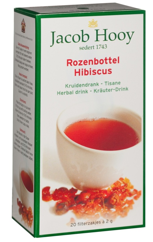 Rozenbottel thee zakjes 20st