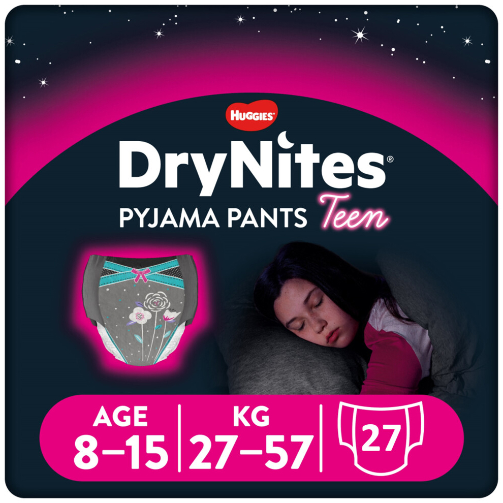 Huggies Drynites girl 8 - 15 jaar 3 x 9 stuks 3x9st