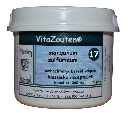 Manganum sulfuricum VitaZout Nr. 17 360 Tabletten