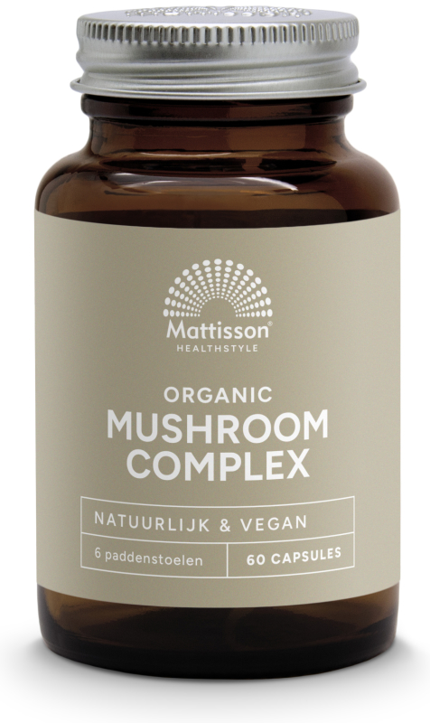 Mattisson Biologisch Paddenstoelen Complex 60 Capsules