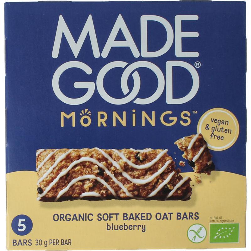 made good Mornings bar blueberry bio 5st