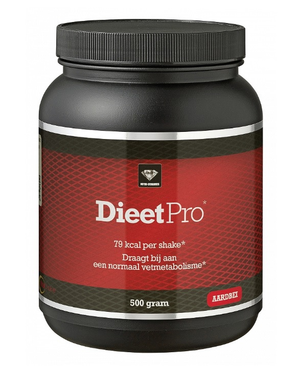 Maaltijdshake Aardbei 500 gram