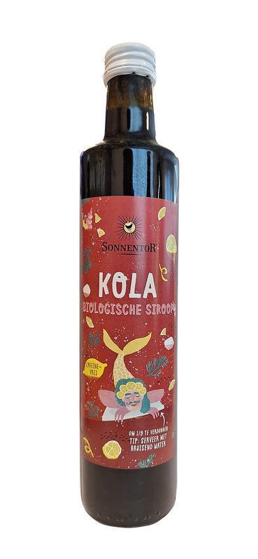 Kola cafeinevrij siroop alcoholvrij bio 500ml