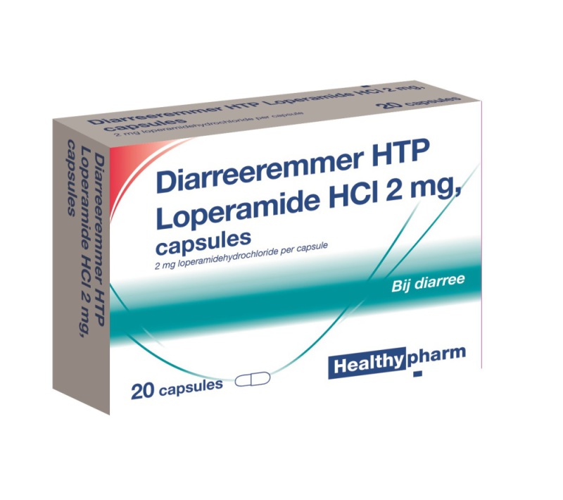 Loperamide 2 mg Diarreeremmer 20cap