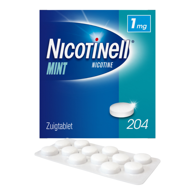 Zuigtablet Mint 1 MG 204 Stuks