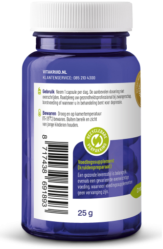 Vitakruid Saffraan 28mg (Affron) & Bioperine 60vc