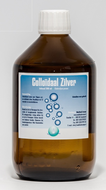 Colloidaal zilver water 500ml