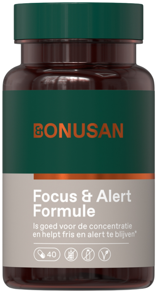 Bonusan Focus en Alert Formule 40 Capsules