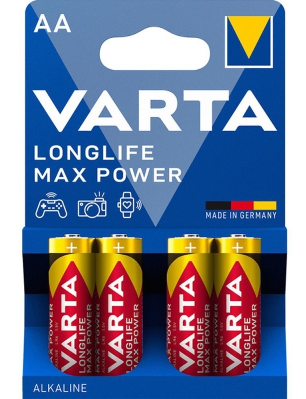Batterij Aa 4x  Alkaline Max Power