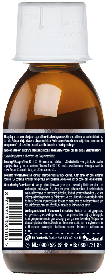 Lucovitaal Slaapsap 200ML