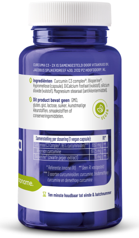 Vitakruid Curcuma C3-2X 60 capsules