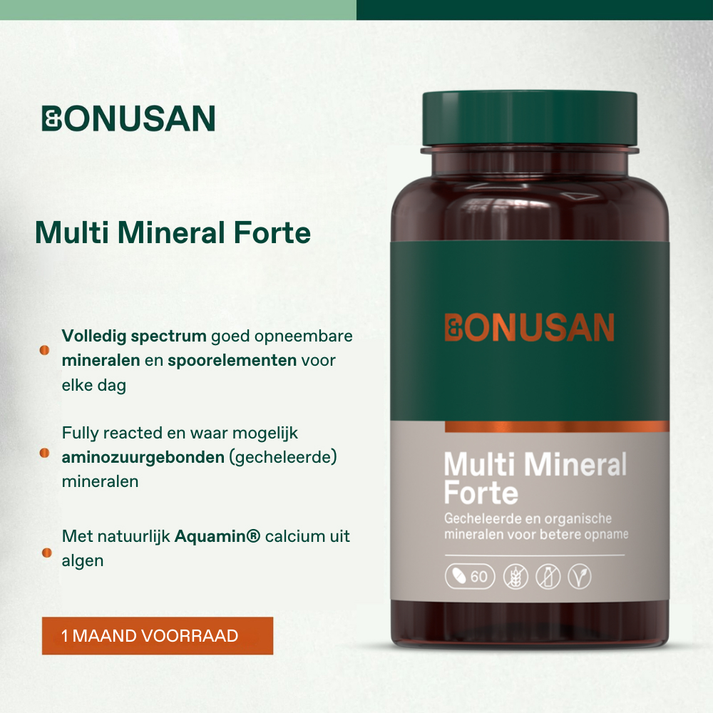 Bonusan Multi Mineral Forte 60 Tabletten