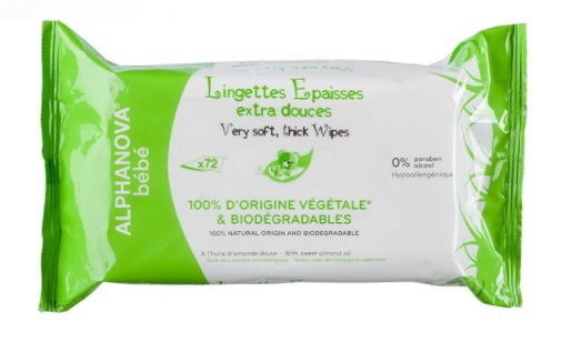 Baby Natural Wipes 72 stuks