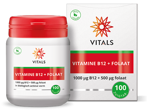 Vitamine B12 met Folaat 100 tabletten