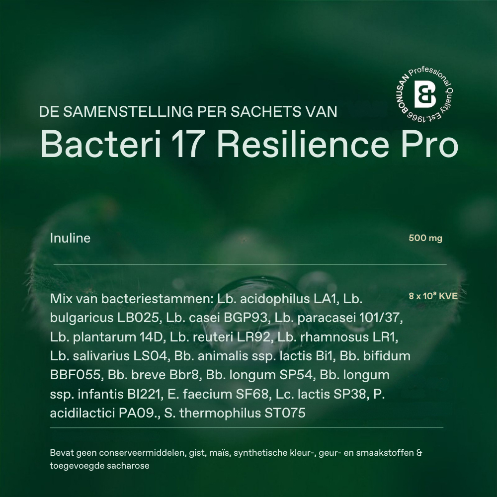 Bonusan Bacteri 17 Resilience Pro 28 Sachets