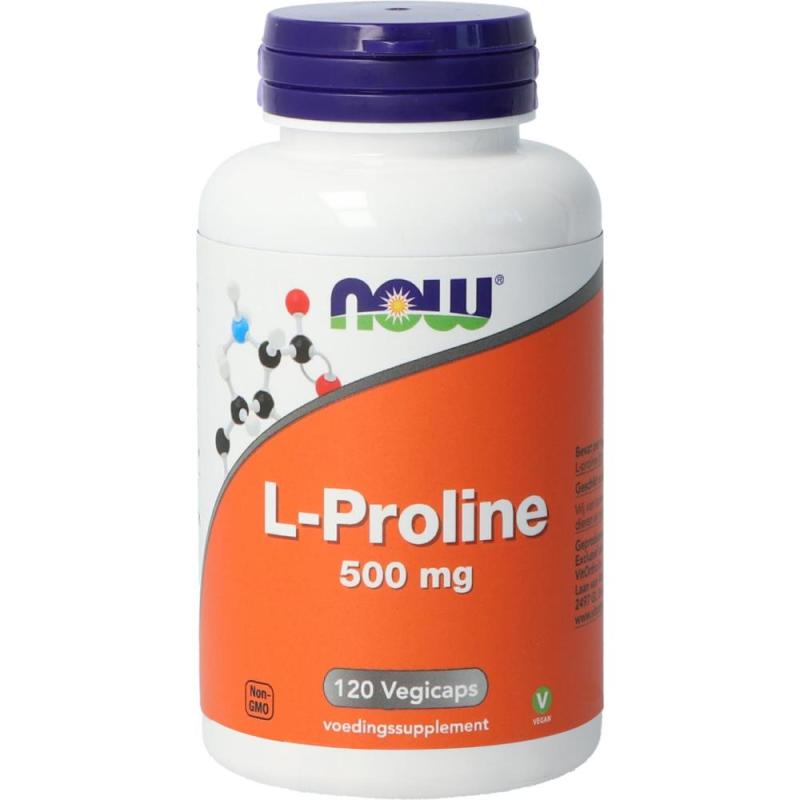 L-Proline 500mg 120 capsules