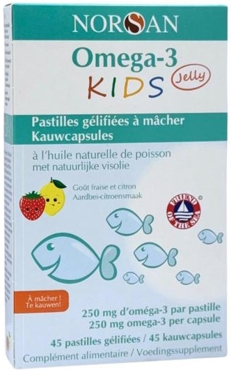 Norsan Omega-3 Kids Jelly 45 Jelly