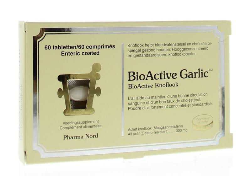 Bio knoflook 60 tabletten
