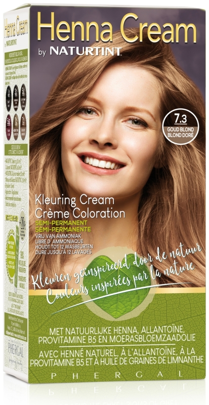 Henna Cream 7.3 Goud Blond 110 ML