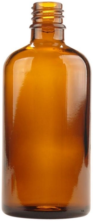 Flesje glas 100ml amber 24st