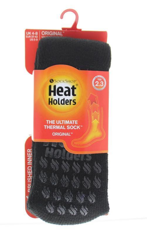Heat Holders Anti-slip socks black 1paar