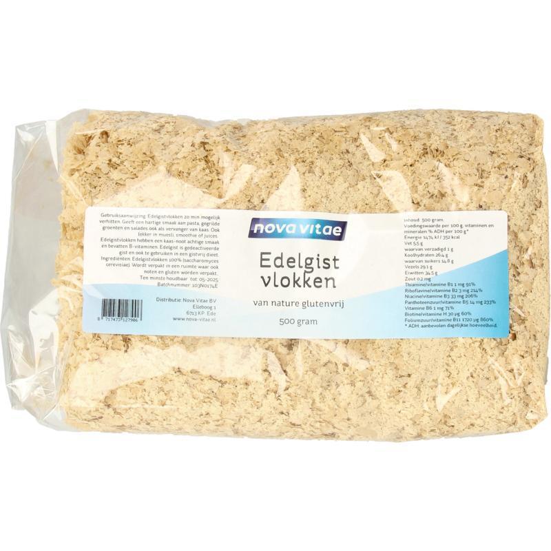 Edelgistvlokken glutenvrij 500G