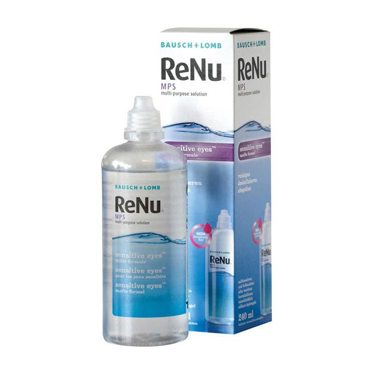 Lenzenvloeistof Renu Mps sensitive  240ml
