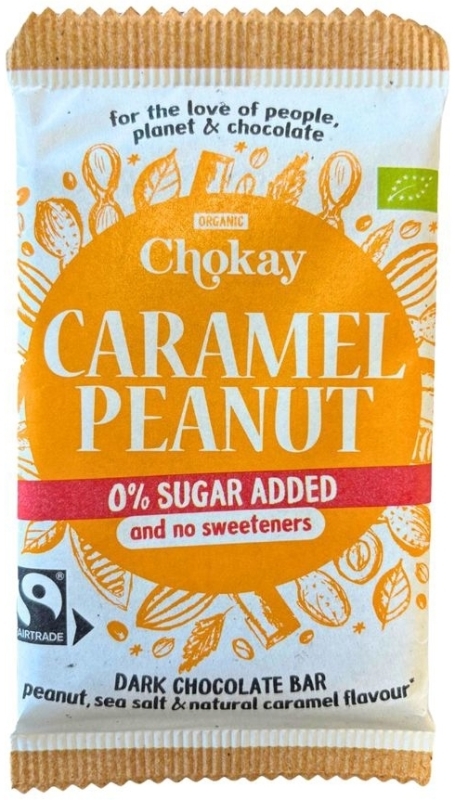 Dark Caramel Peanut Bio 70gr