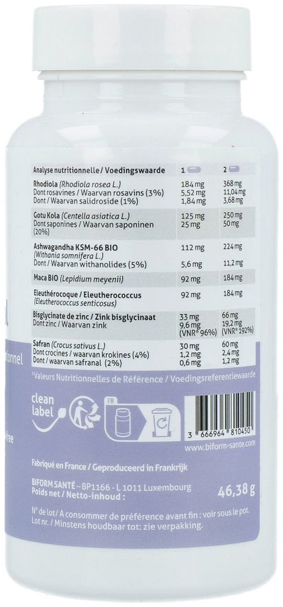 Biform AdreVital 60 capsules