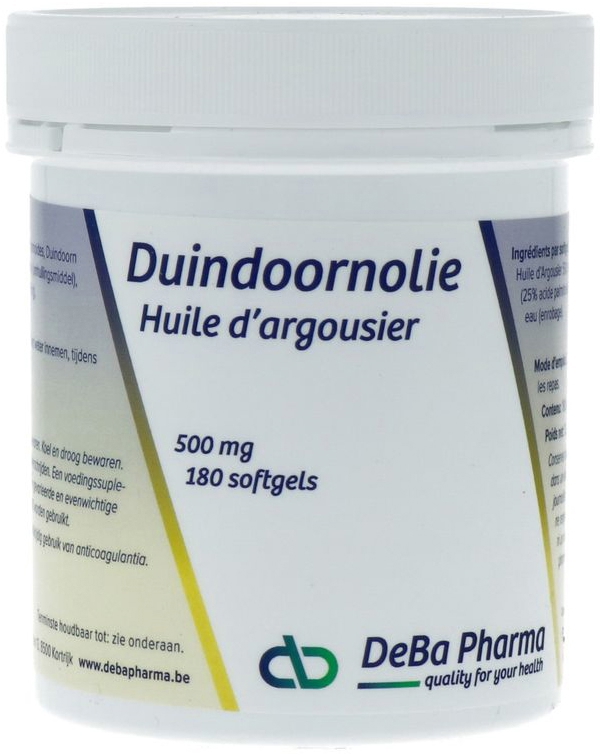 Deba Pharma Duindoornolie 180 softgels