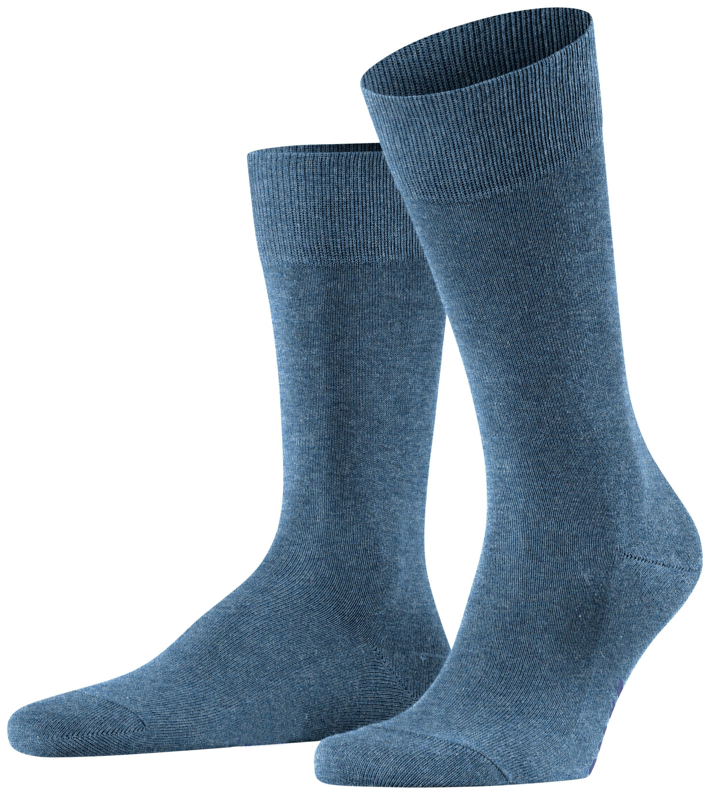 FALKE Heren Family Sokken Light Denim