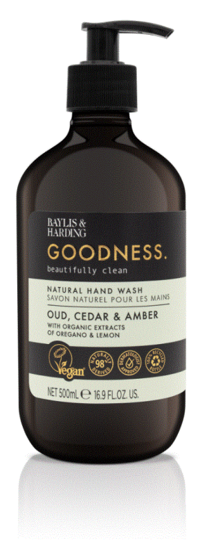 Goodness Handzeep Oudh, Ceder & Amber 500ml