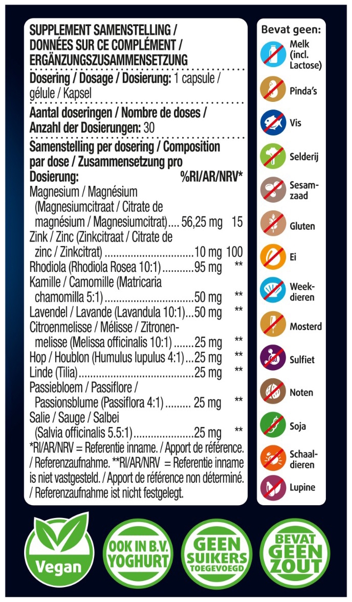 Lucovitaal Ontspanning Balans 30 capsules