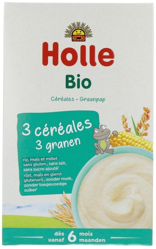 Bio-babypap 3-granen 6+ 250 Gram 250gram