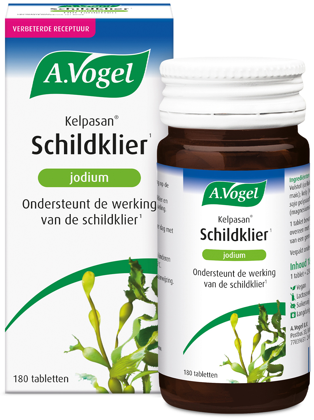 A.Vogel Kelpasan Schildklier 180 Tabletten