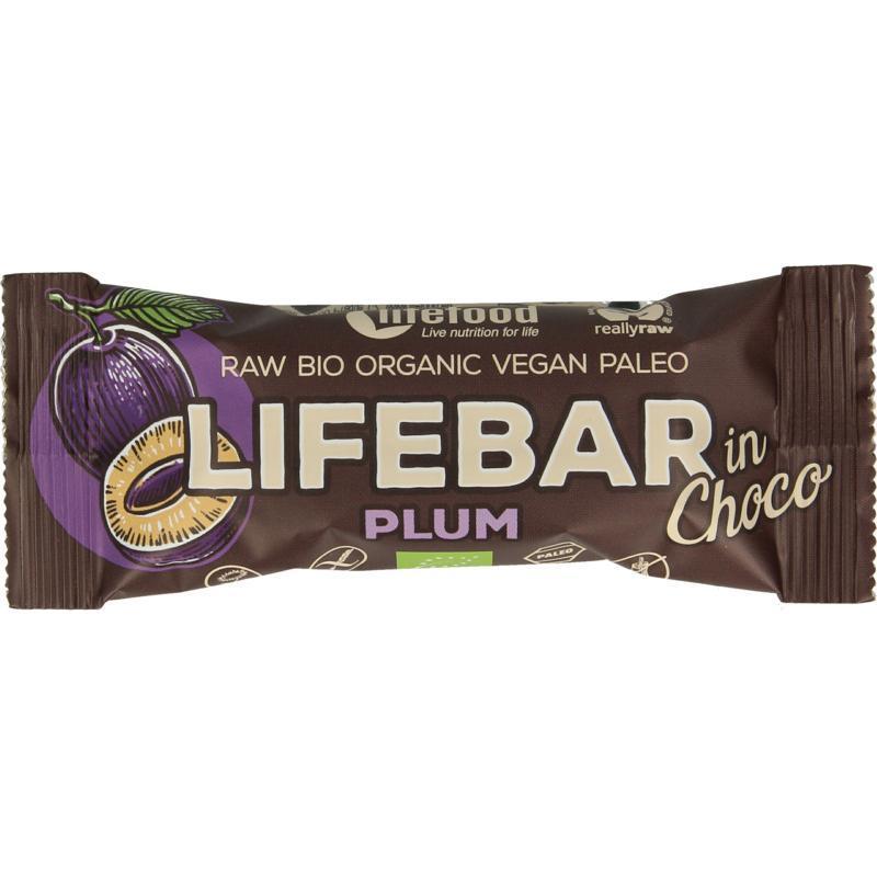 Lifebar Inchoco Plum Bio 40 Gram