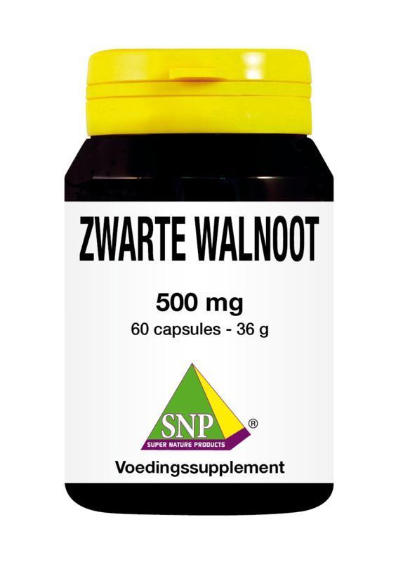 Zwarte Walnoot 500 mg 60 Capsules