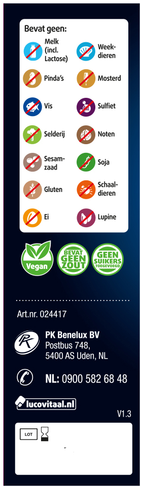 Lucovitaal CBD Cannabidiol Olie 10% 5ml