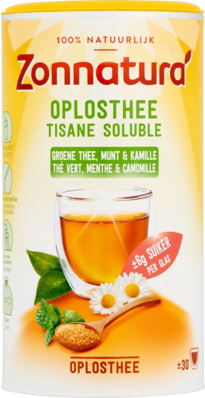 Groene Oplosthee Pepermunt & Kamille 200 gram