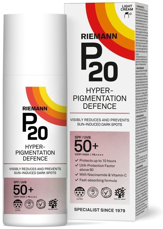 Zonnebrand Crème Hyperpigmentation Defence SPF50+  50 Gram