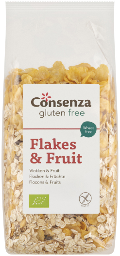 Consenza Flakes & Fruit Biologisch 400 gram