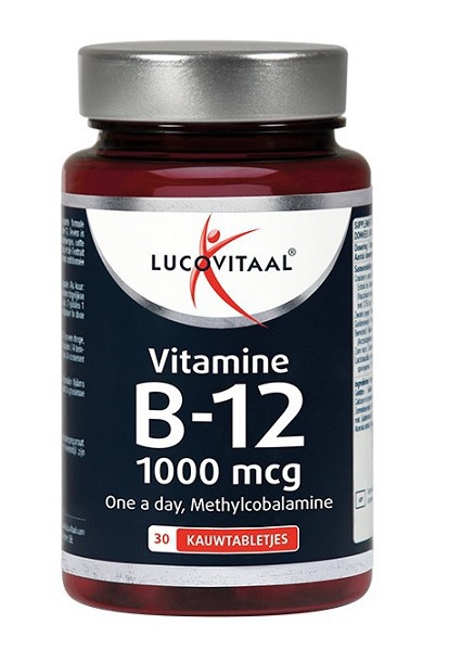 Vitamine B12 1000mcg 30 kauwtabletten