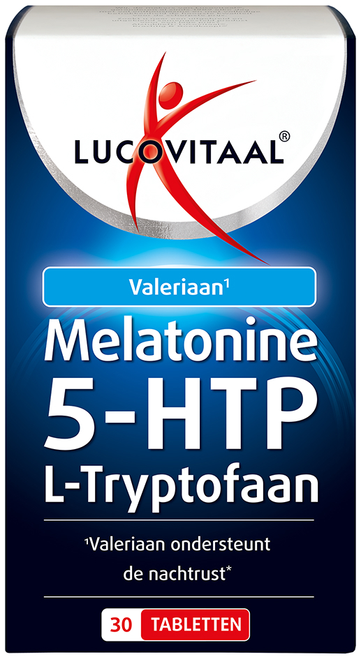 Lucovitaal Melatonine 5-HTP L-Tryptofaan 30 tabletten