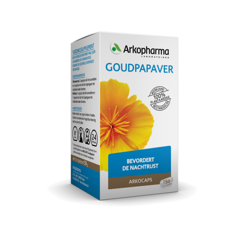 Goudpapaver 150 capsules