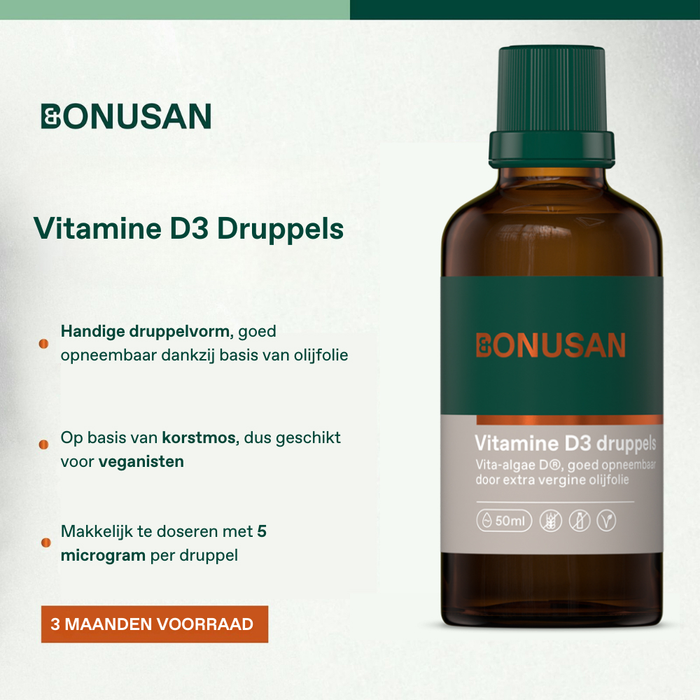 Bonusan Vitamine D3 Druppels 50 ML