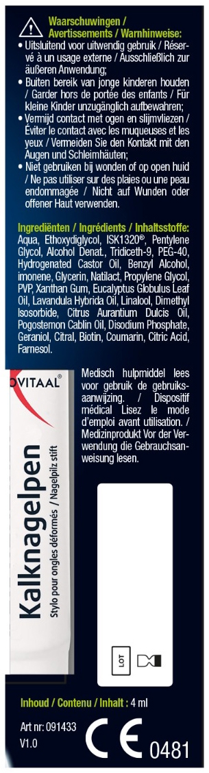 Lucovitaal Kalknagelpen 4ml