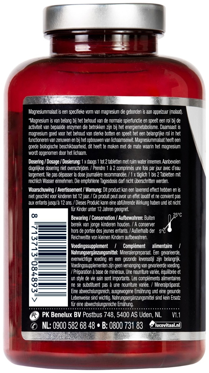 Lucovitaal Magnesium malaat 90 Tabletten