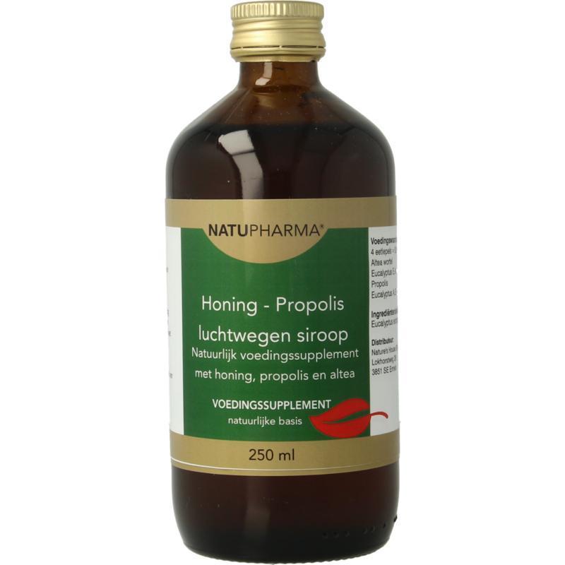 Honing luchtwegensiroop 250ml