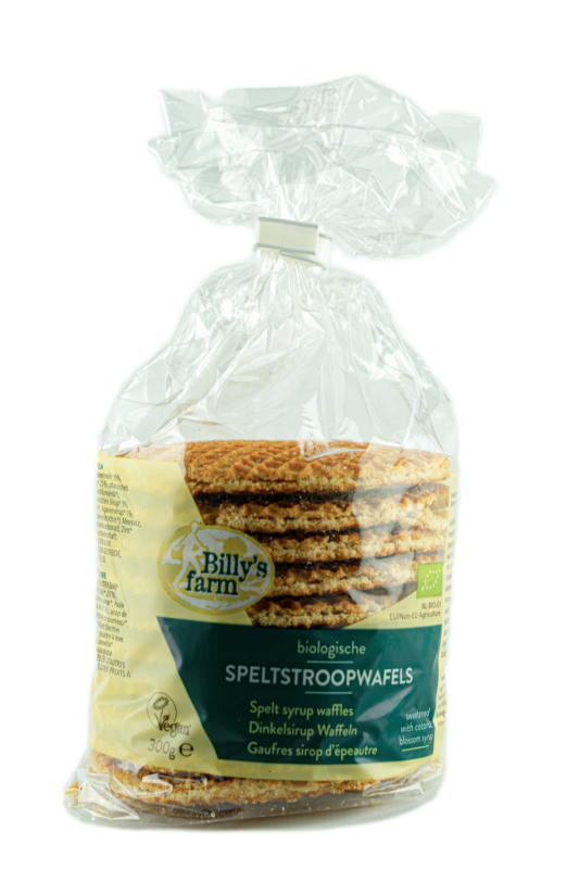 Spelt stroopwafels Biologisch 300g